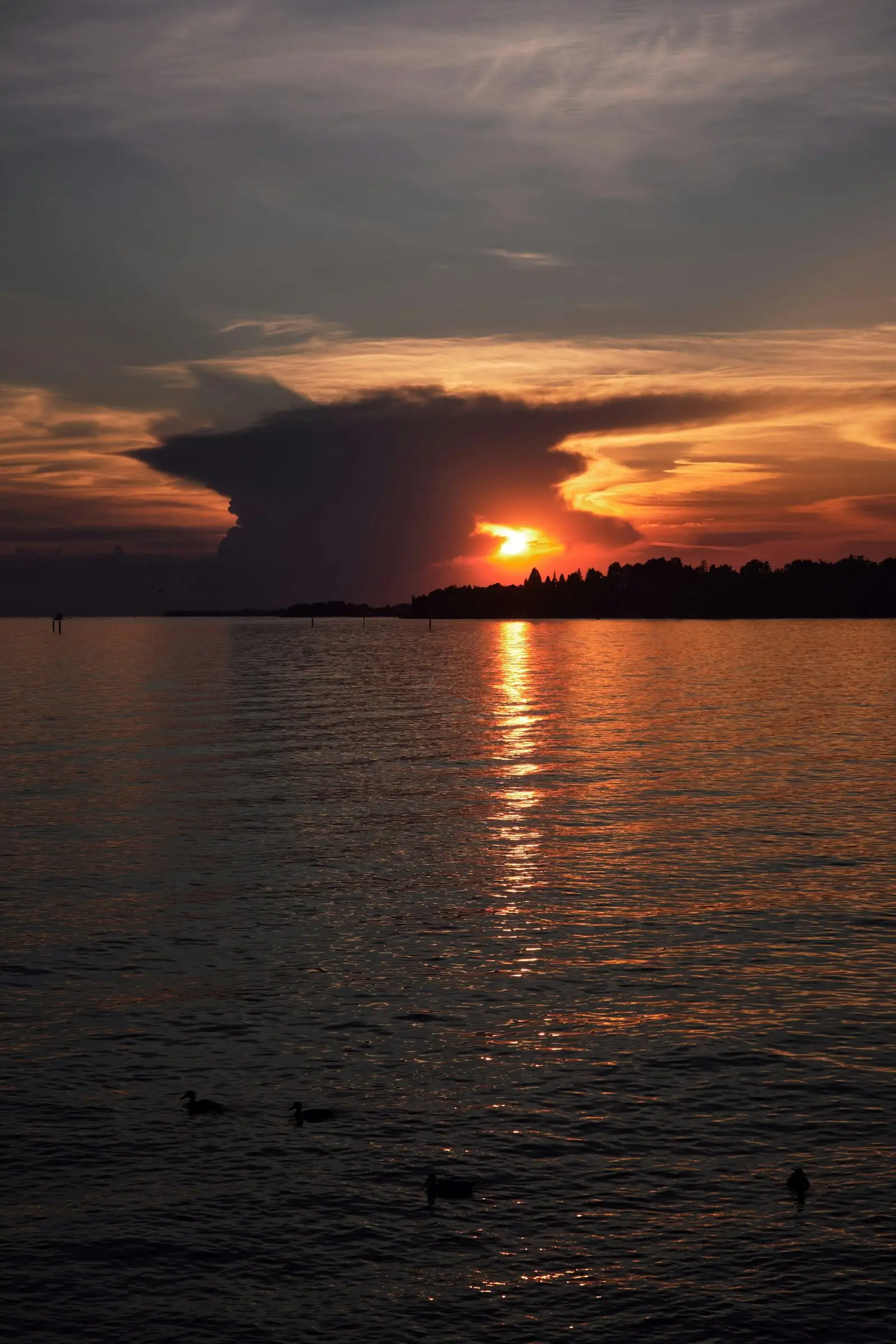 Sunset over Lake Constance